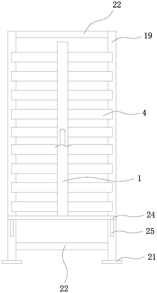 Shelf-type quick-freezing device for sea catches