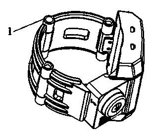 Connecting mechanism for wearing equipment for police and rotating shaft pin thereof