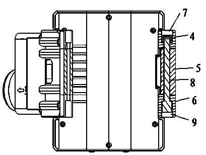 Connecting mechanism for wearing equipment for police and rotating shaft pin thereof