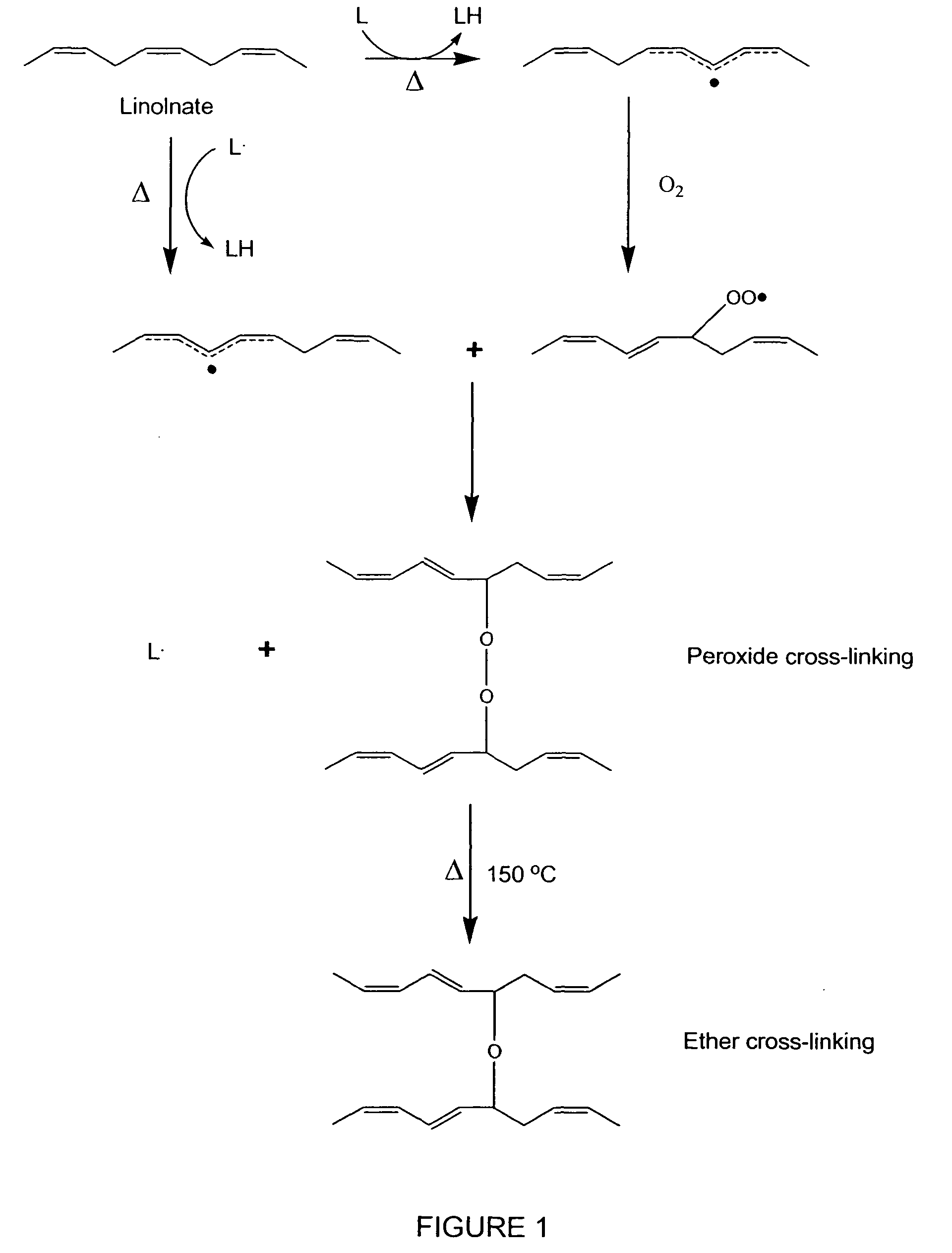 Hydrophobic cross-linked gels for bioabsorbable drug carrier coatings