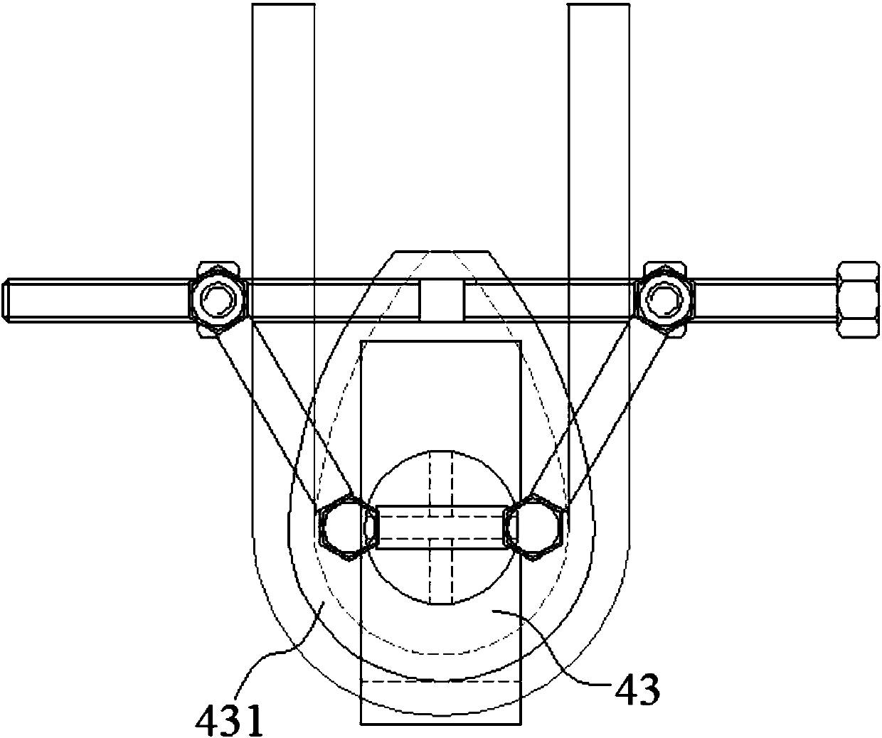 Steel wire rope bending device and method thereof