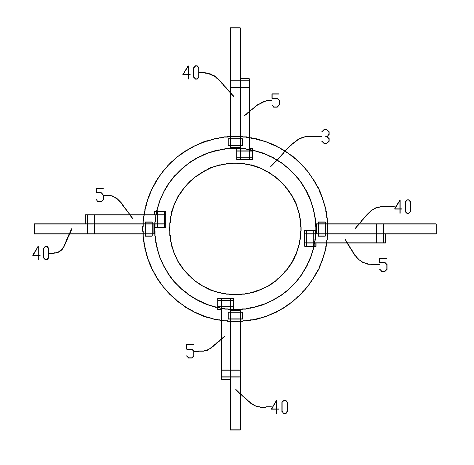 Inflation protection device and method for welding of pipe fitting