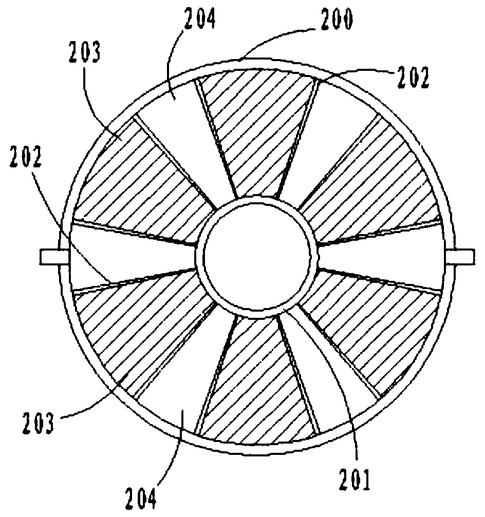 Method and device for efficiently purifying biogas by utilizing pressure swing adsorption principle