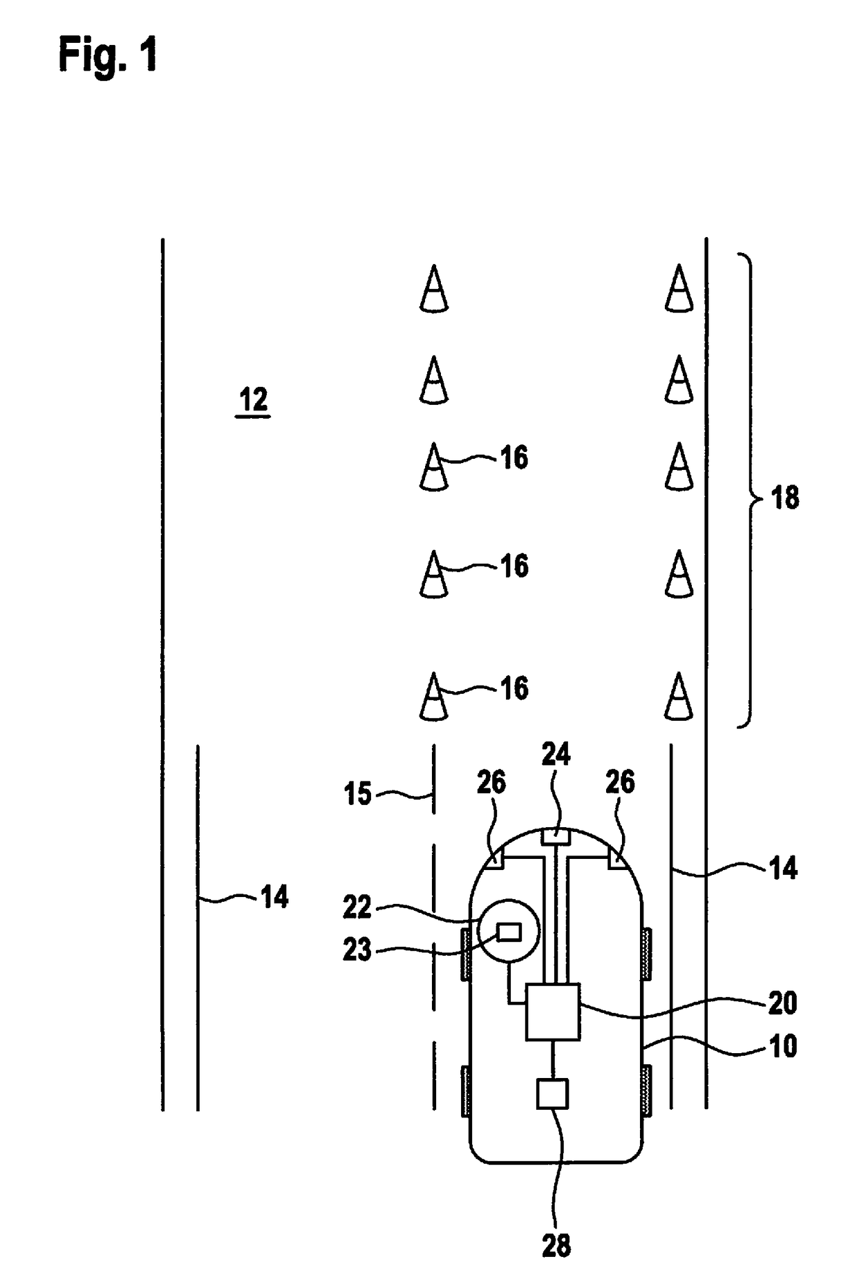 Method for providing assistance to a driver of a vehicle and driving assistance system