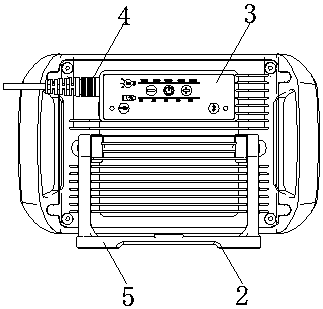 High-power LED floodlight with Bluetooth speakers