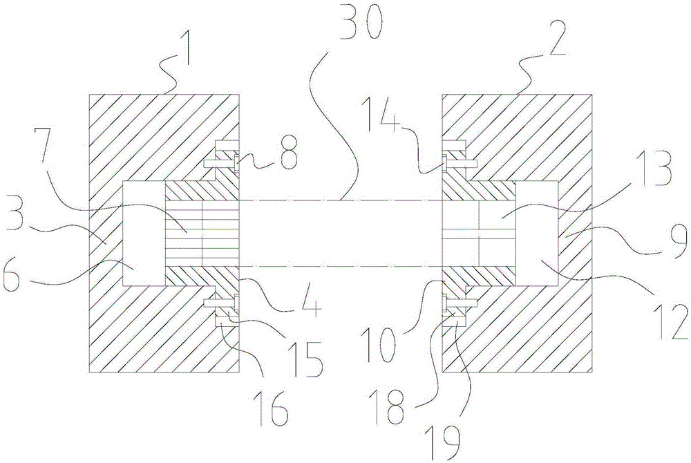 Testing tool for torque of three-pin-axle fork