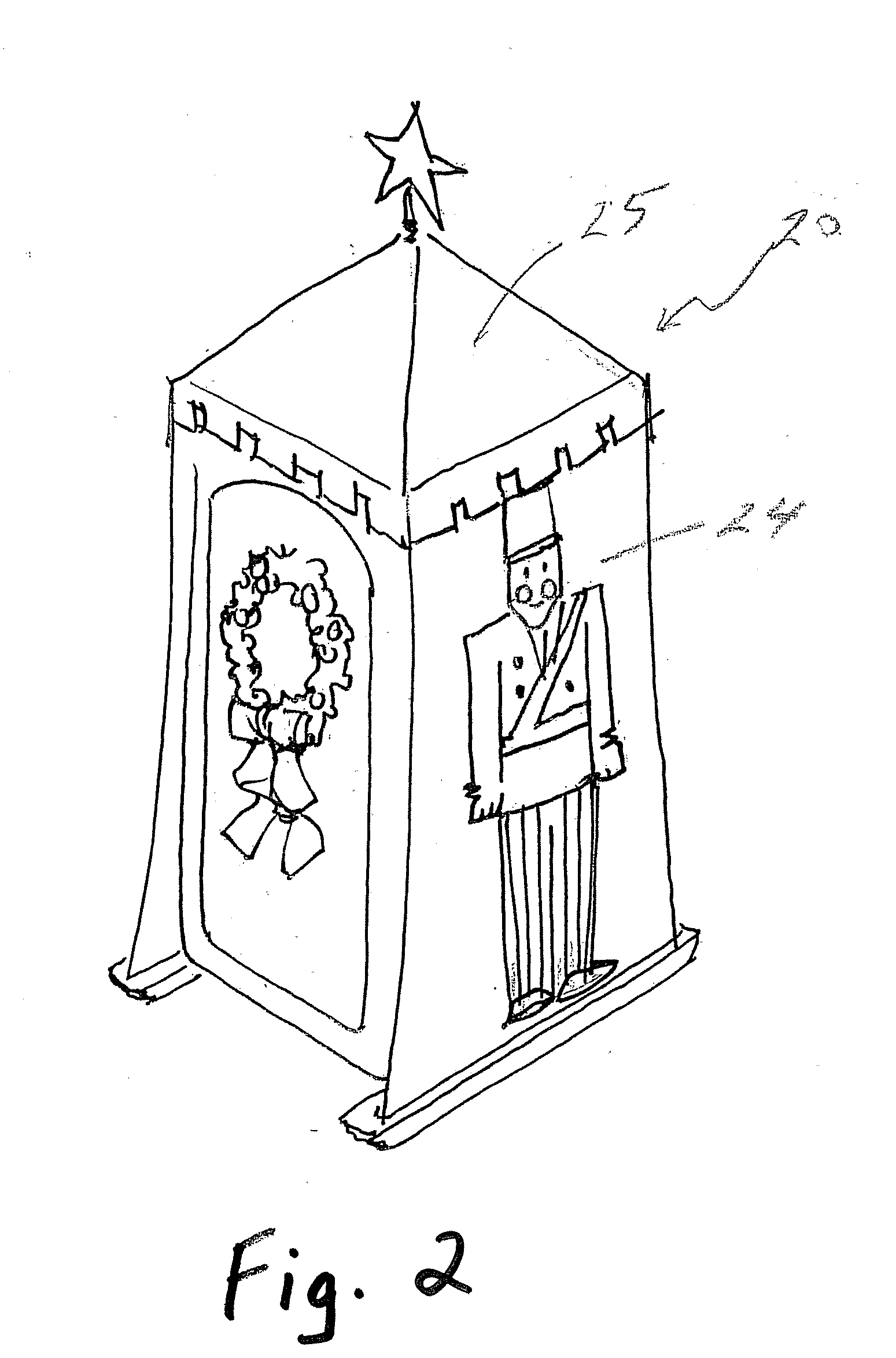 Method and system for encompassing a construction site structure