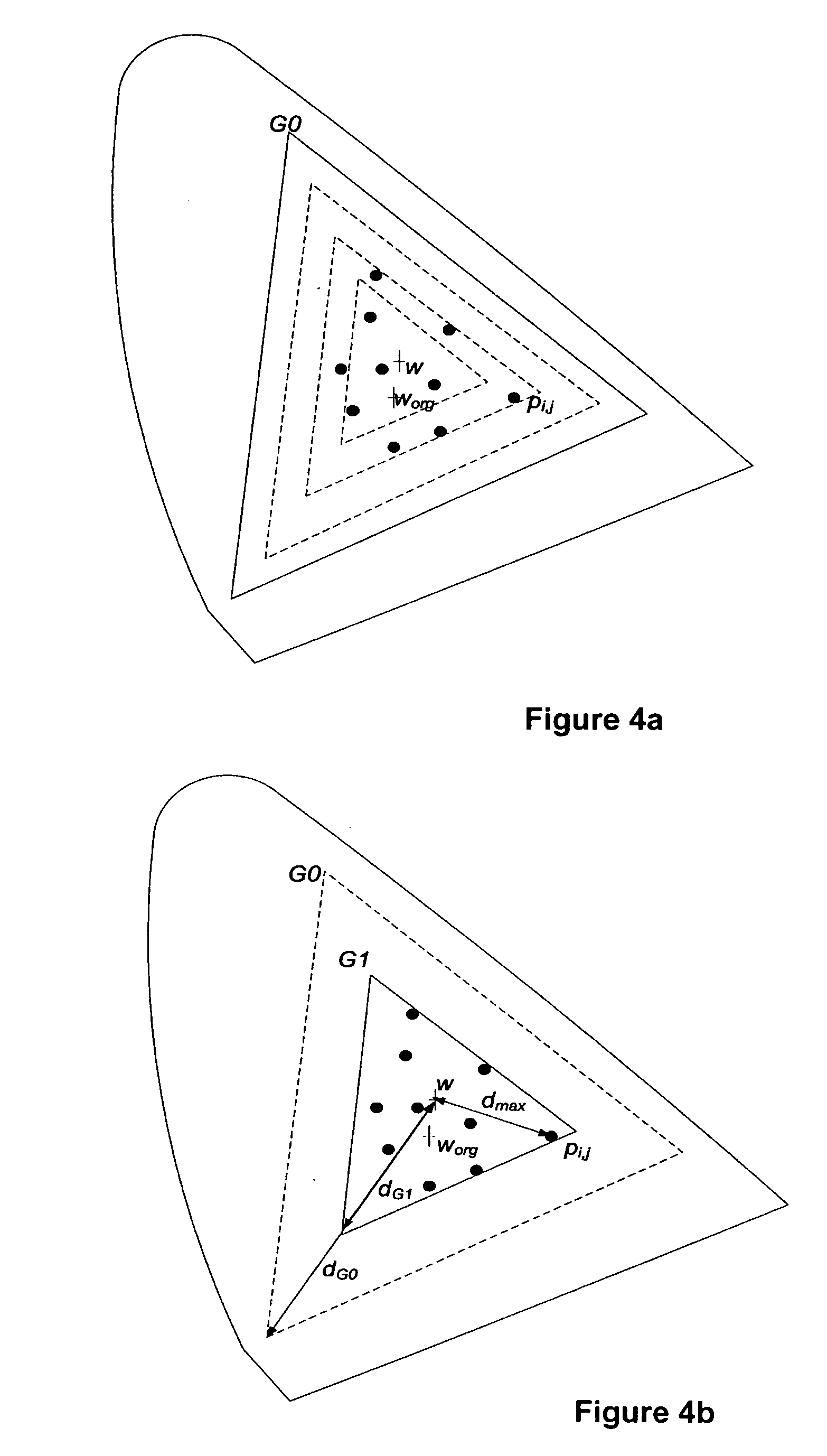 Display device with dynamic color gamut