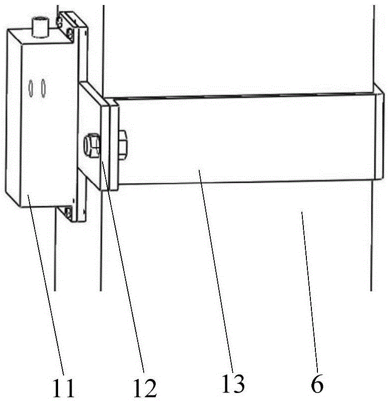 A tower crane verticality monitoring system and monitoring method