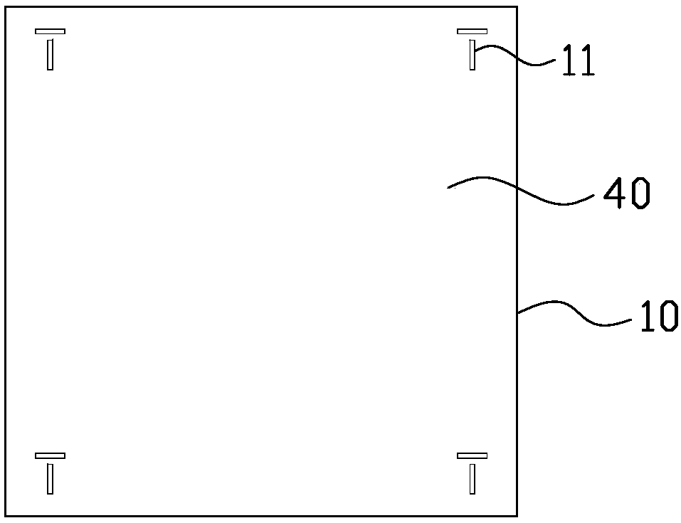 Acid dropping device, acid dropping machine table and making method of touch display screen