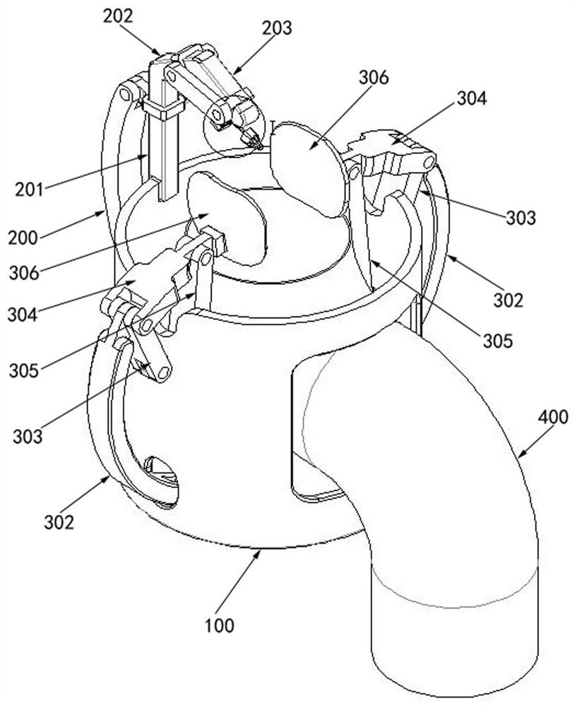 An apple picking tool capable of cutting fruit stems