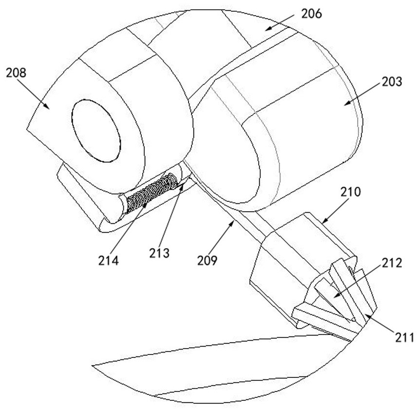 An apple picking tool capable of cutting fruit stems