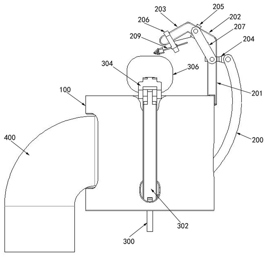 An apple picking tool capable of cutting fruit stems