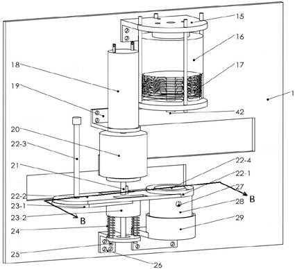 Planetary soil transfer and dust-proof seal device