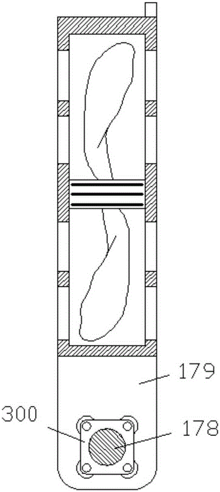 Electrical power element mounting device provided with radiating fins and suction disc