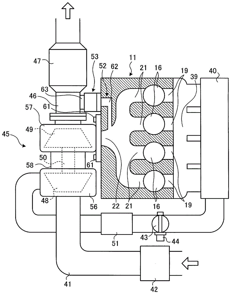 Cylinder head for internal combustion engine