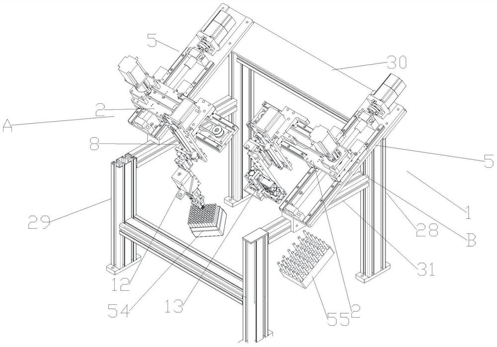 Detonator reverse mold manipulator