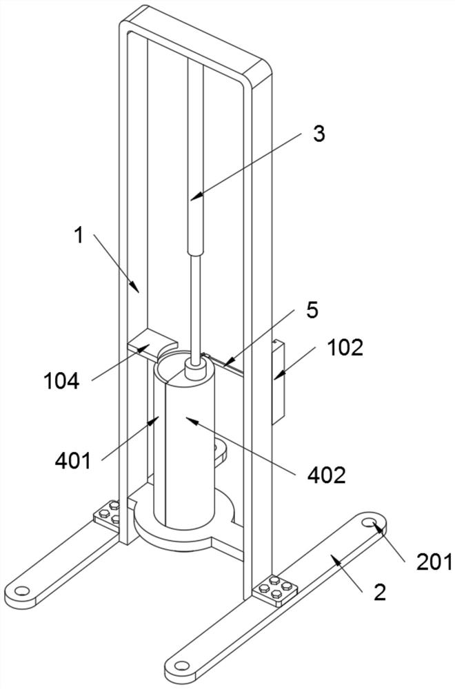 Soil sampling device for preventing disturbance damage to soil sample layer during sampling separation