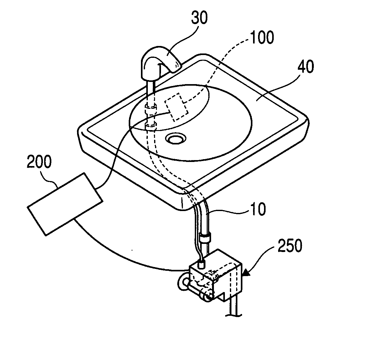 Water discharge system