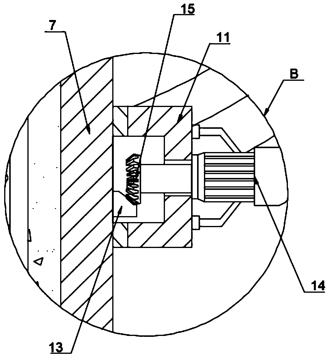 Limb placing and fixing device suitable for hemiplegic patient to use