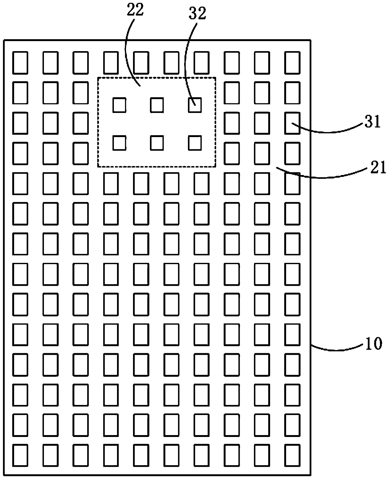 Display panel and mask plate