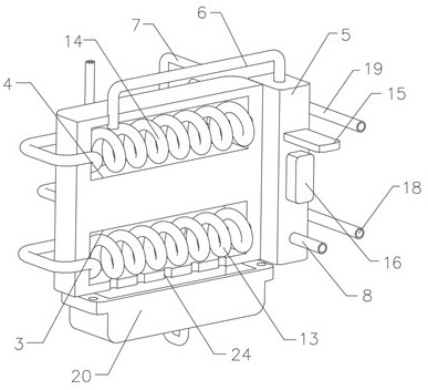 Ventilation device for ship navigation