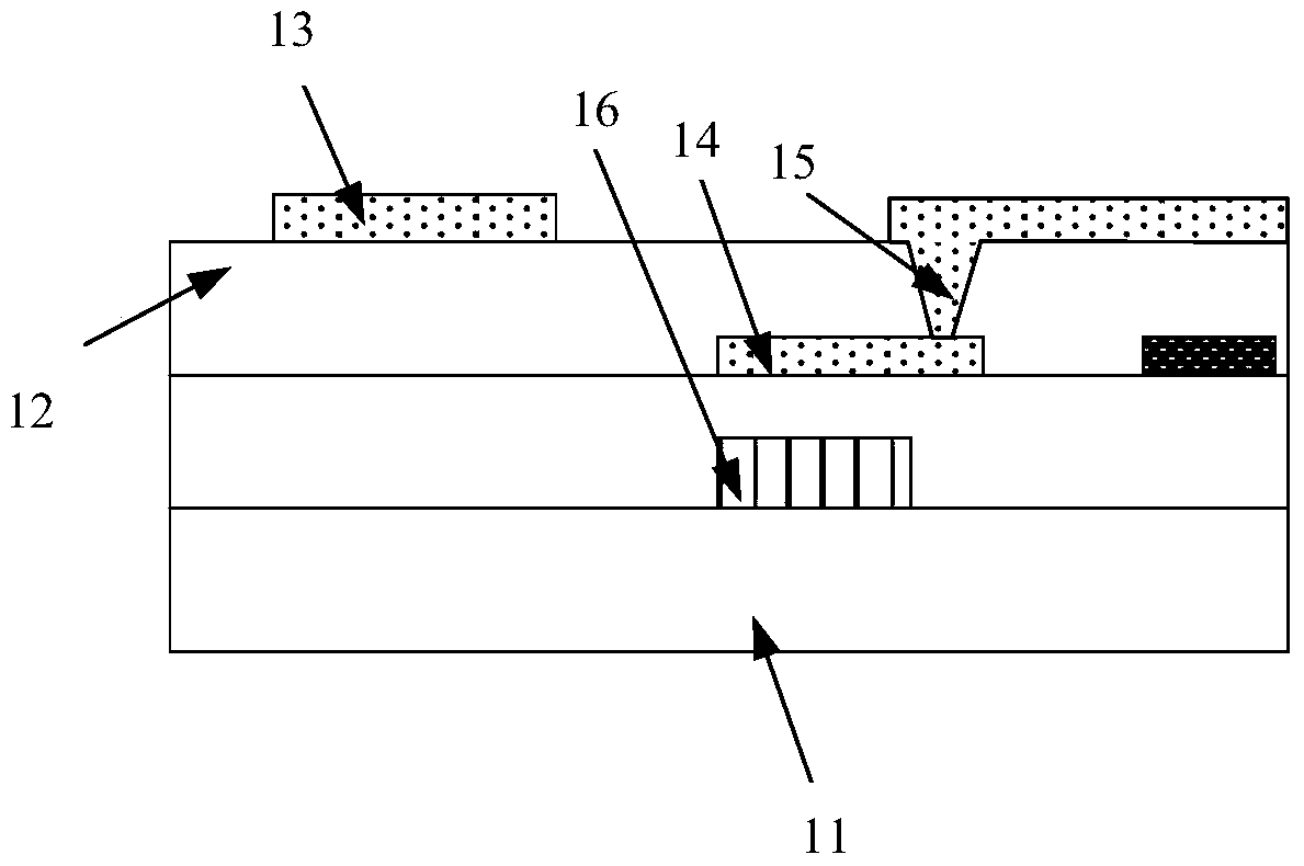 Array substrate, display and electronic equipment