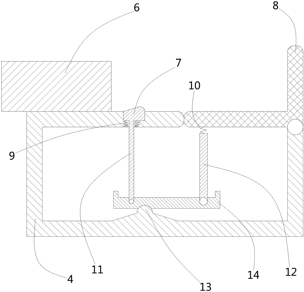 Metal compression device