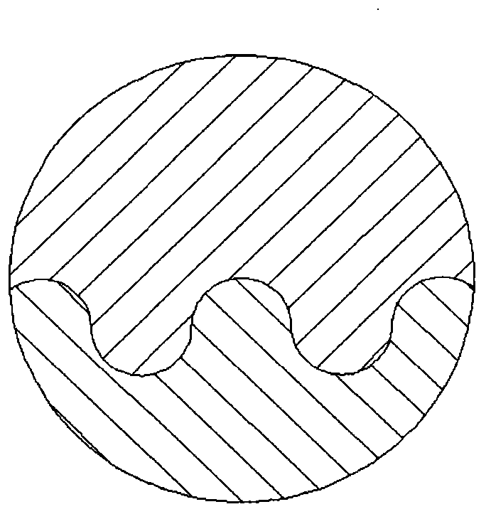 Bi-arc self-locking interference threaded connection method and structure for titanium aluminum turbine and spindle