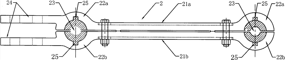 Transverse l-shaped alternate anti-oscillation hardware