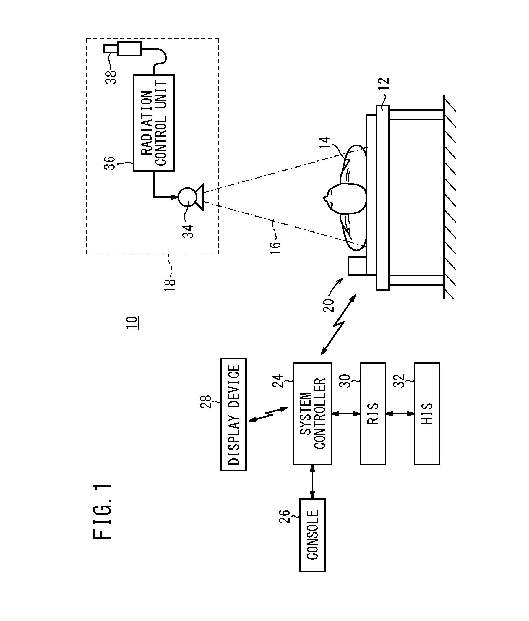 Radiological image-capturing device, radiological image-capturing system, radiological image-capturing method, and program