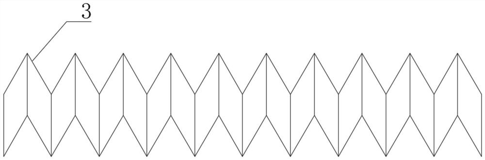 Filtering layer structure based on mask