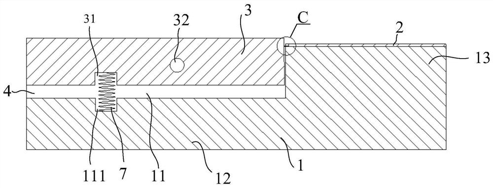 Chip assembly bonding module, clamp and chip assembly clamping method