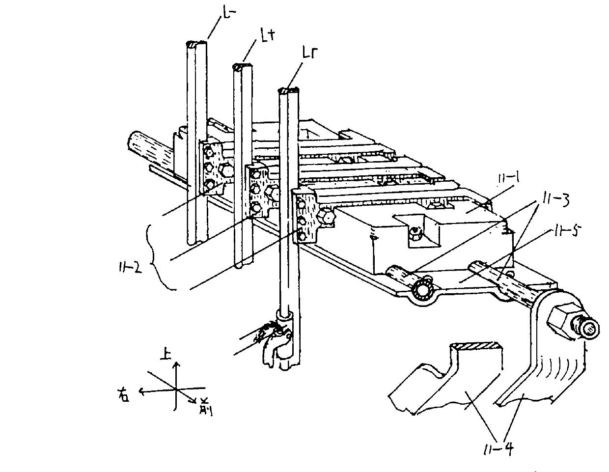 Deep well traffic device matched with high-sensitivity violent earthquake predicting instrument and deep amusement park