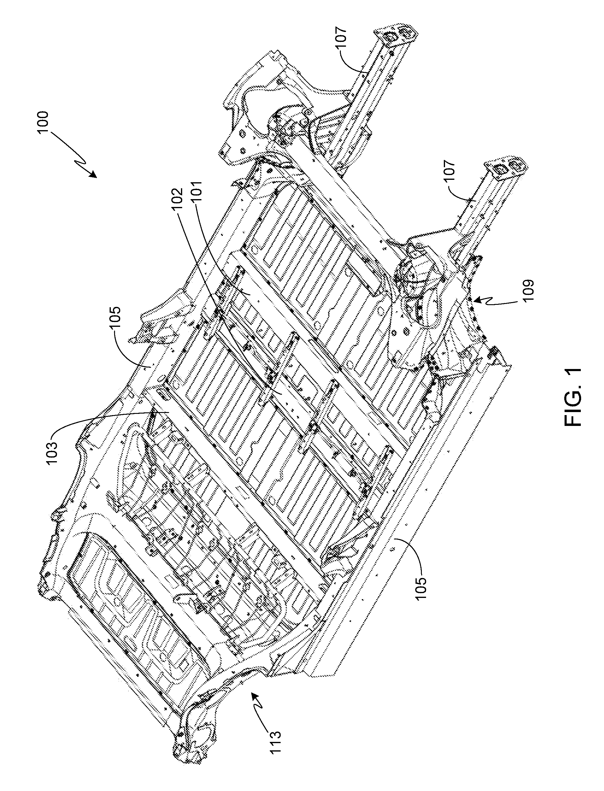 System for Absorbing and Distributing Side Impact Energy Utilizing an Integrated Battery Pack and Side Sill Assembly