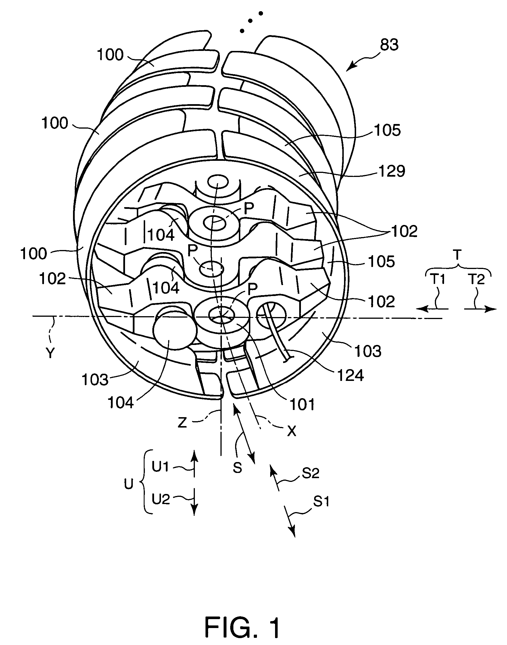 Deformable structure and cable support system