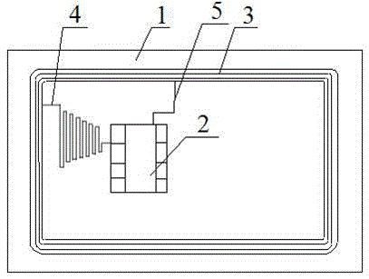 A kind of smart card capable of measuring the tension value of solder joint and its measurement method for the tension value of solder joint