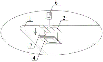 A kind of smart card capable of measuring the tension value of solder joint and its measurement method for the tension value of solder joint