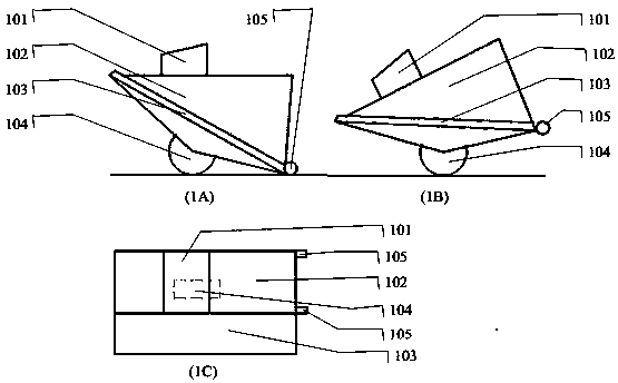 Single-sided electric roller skate