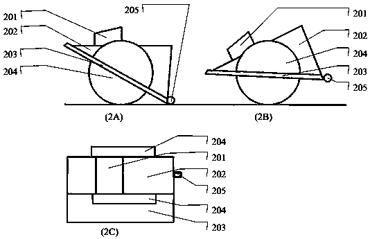 Single-sided electric roller skate