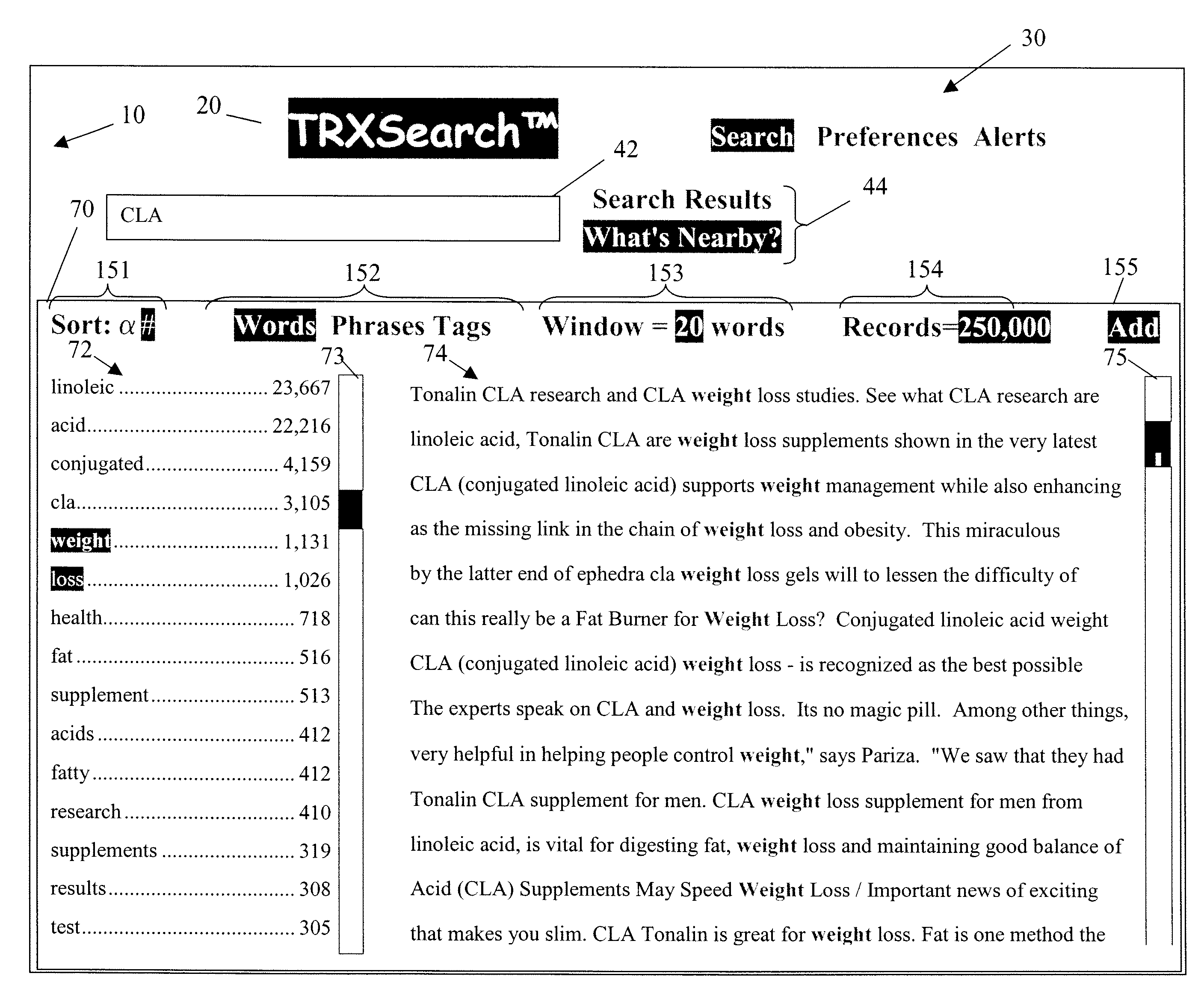 Methods and apparatus for facilitating context searching