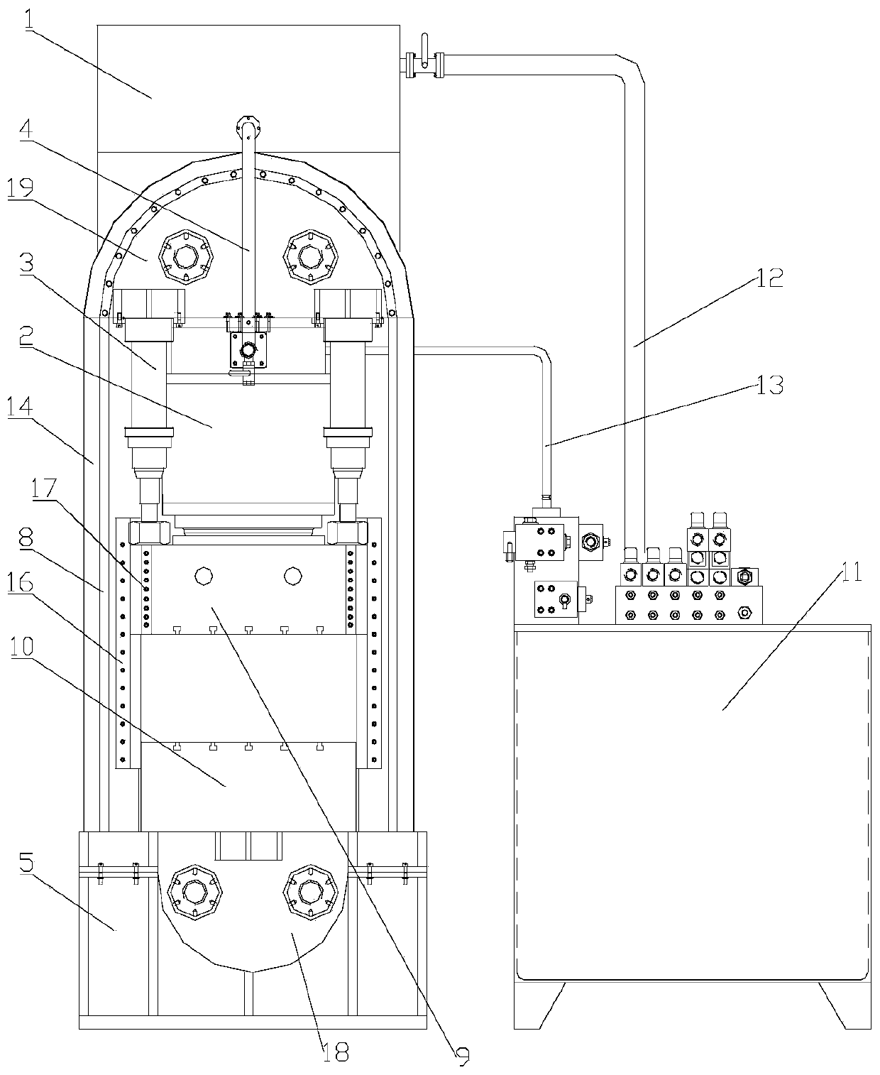 High-pressure oil press