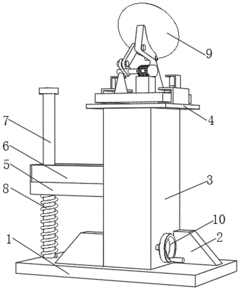 Fixed base station satellite communication antenna equipment