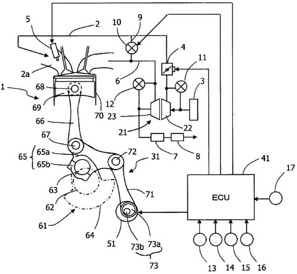 Internal combustion engine control device and method