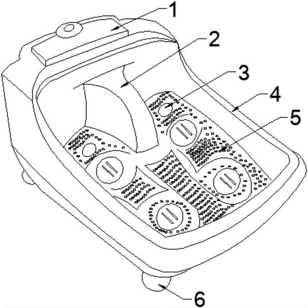 Multifunctional foot bath