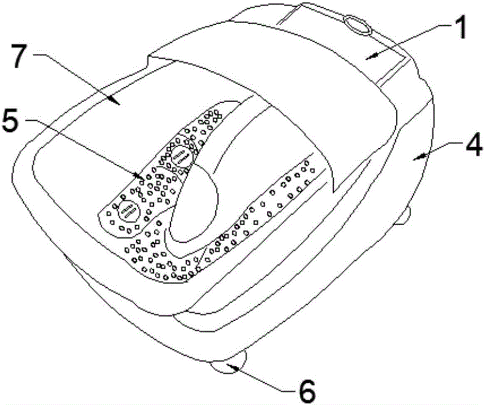 Multifunctional foot bath