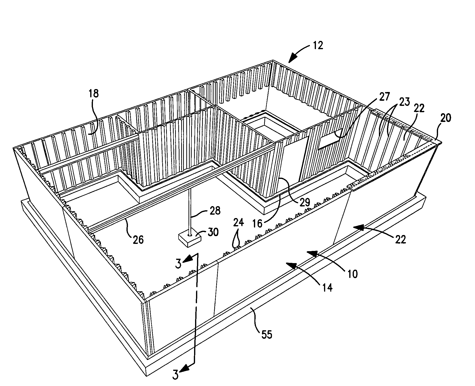 Buildings, building walls and other structures