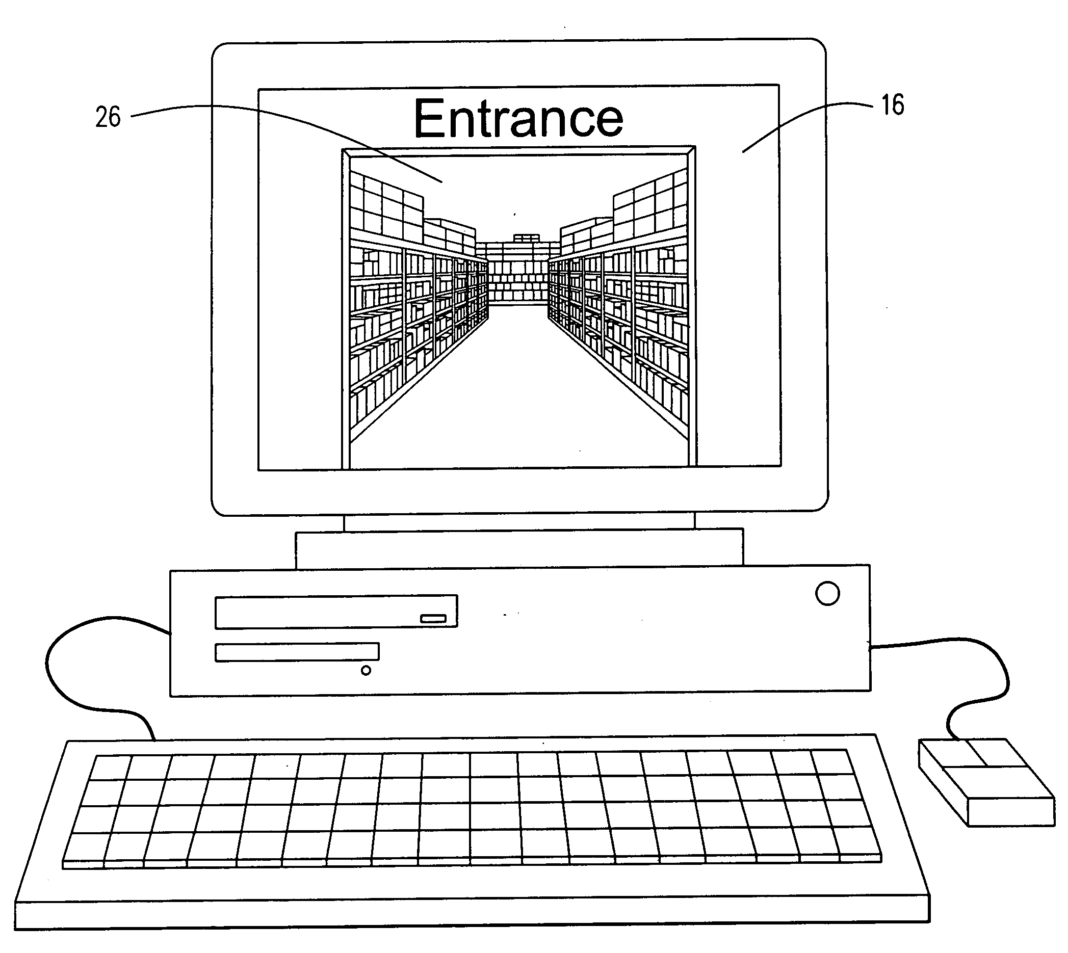 Internet based seamless appearing transition method