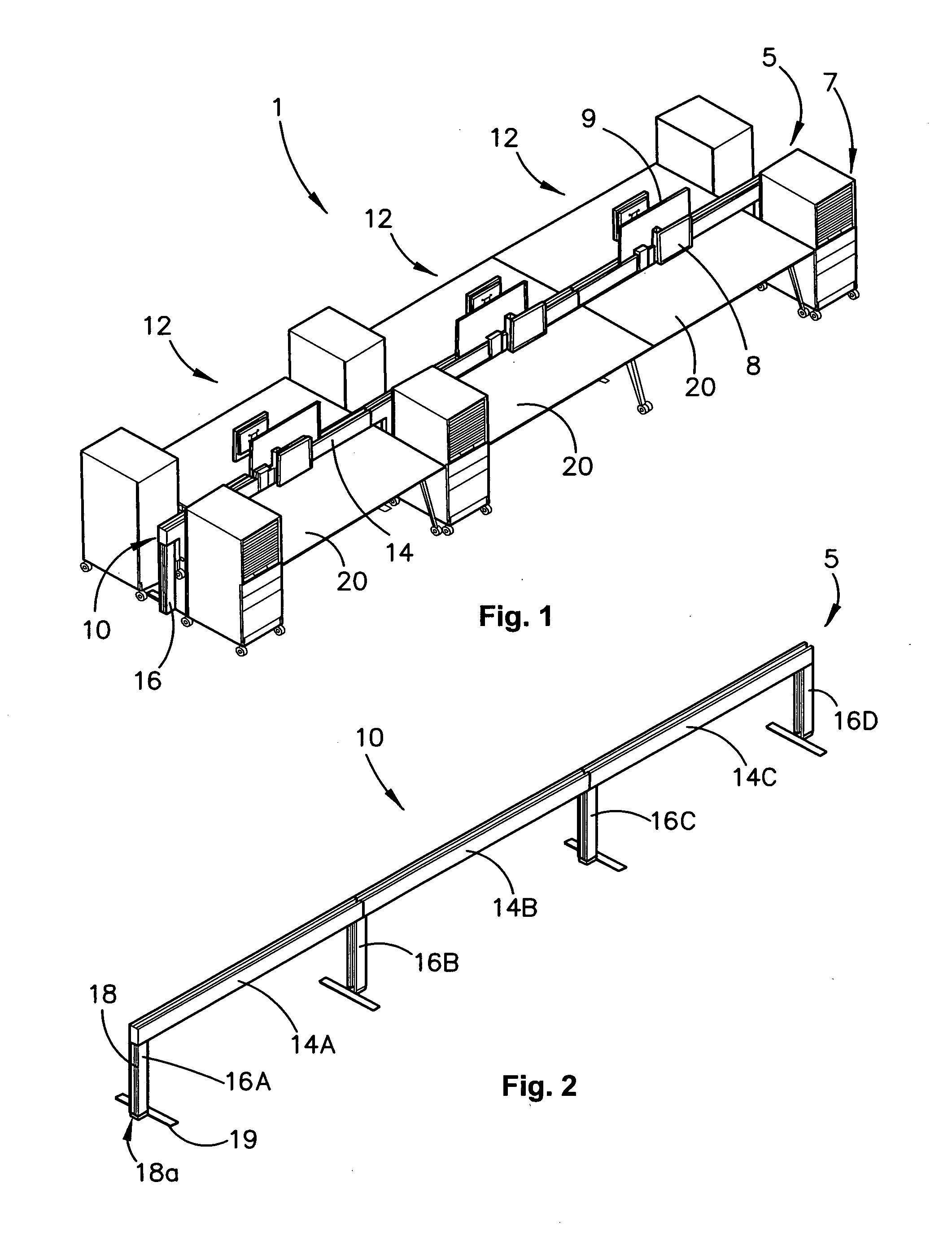 Reconfigurable workstation support