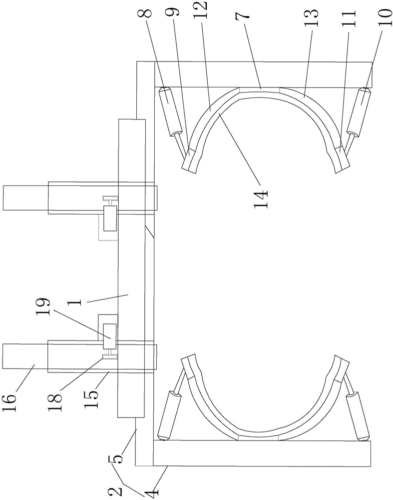 Bearing type barrel handling equipment